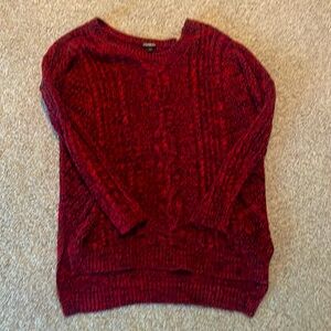 Express Black & Red Oversized Sweater